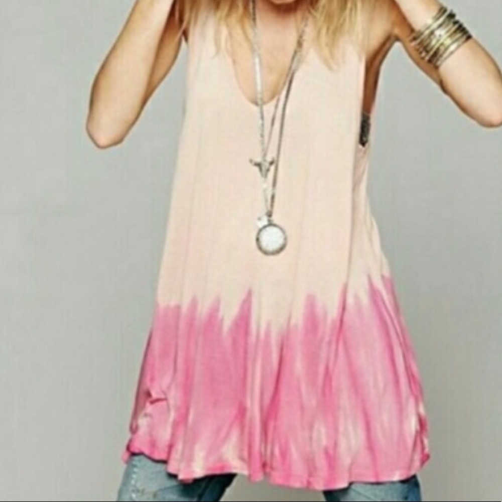 Free People We the Free Dip dye swing Tank S